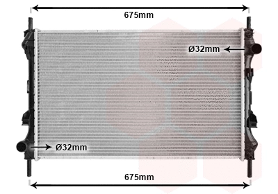 Radiator, engine cooling (18002319)