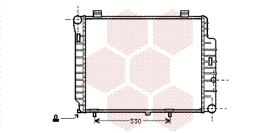 Radiator, engine cooling (30002155)