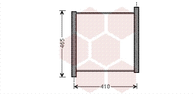 Radiator, engine cooling (29002012)