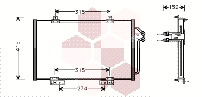 Condenser, air conditioning (43005188)