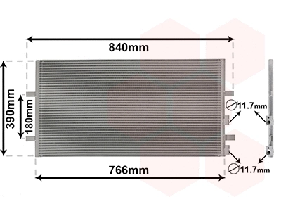 Condenser, air conditioning (18005407)