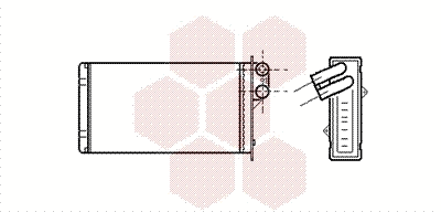 Heat Exchanger, interior heating (40006118)