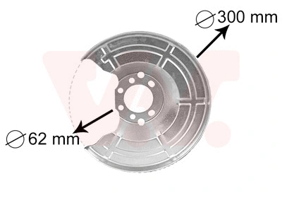 Splash Guard, brake disc (3745371)