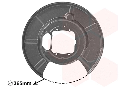 Splash Guard, brake disc (0655374)