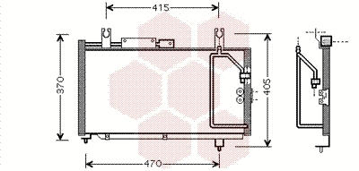 Condenser, air conditioning (52005067)