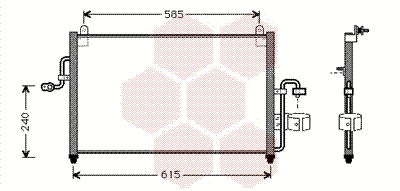 Condenser, air conditioning (81005011)