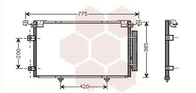 Condenser, air conditioning (53005319)