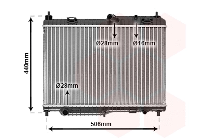 Radiator, engine cooling (18002442)