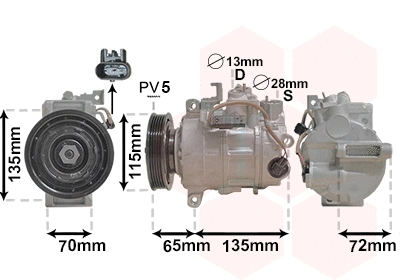 Compressor, air conditioning (3001K702)