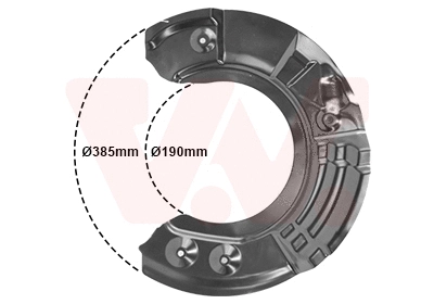 Splash Guard, brake disc (0618372)