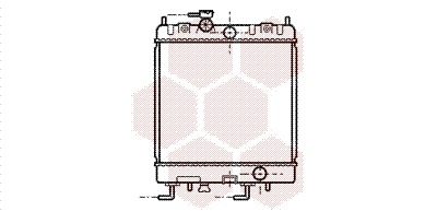 Radiator, engine cooling (13002168)