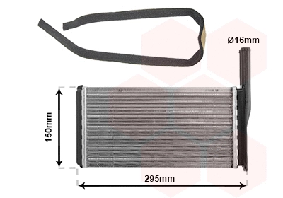 Heat Exchanger, interior heating (18006098)