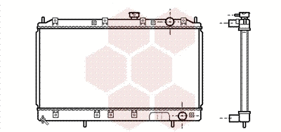 Radiator, engine cooling (32002141)