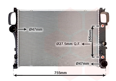 Radiator, engine cooling (30002447)