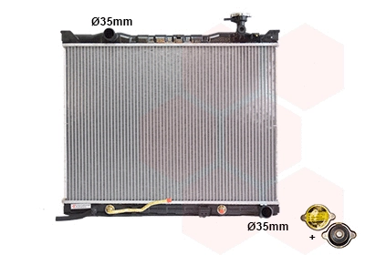 Radiator, engine cooling