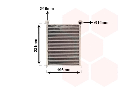 Heat Exchanger, interior heating (09016703)