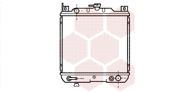 Radiator, engine cooling (52002021)