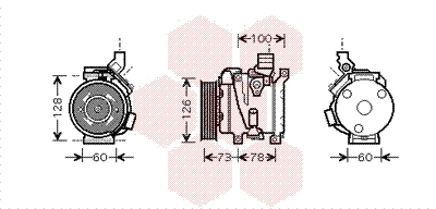 Compressor, air conditioning (5300K451)