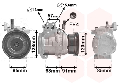 Compressor, air conditioning (8300K145)