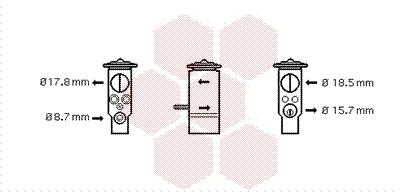 Expansion Valve, air conditioning (29001005)