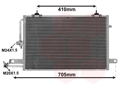Condenser, air conditioning (03005117)