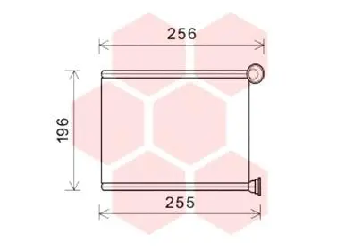 Heat Exchanger, interior heating (40006366)