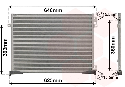 Condenser, air conditioning (43005400)