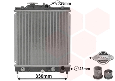 Radiator, engine cooling
