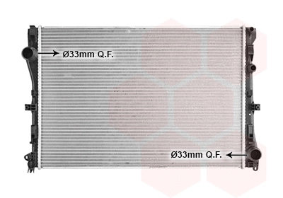 Radiator, engine cooling (30012719)