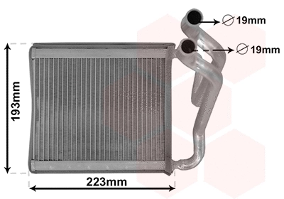 Heat Exchanger, interior heating (82006270)
