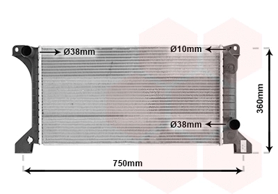 Radiator, engine cooling (18002169)