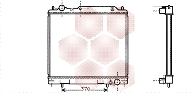 Radiator, engine cooling (32002110)