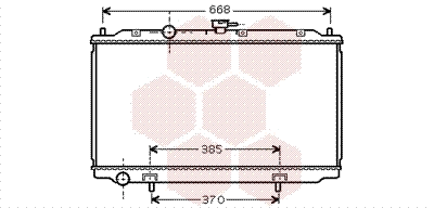 Radiator, engine cooling (13002224)