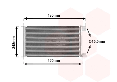 Condenser, air conditioning (17005223)