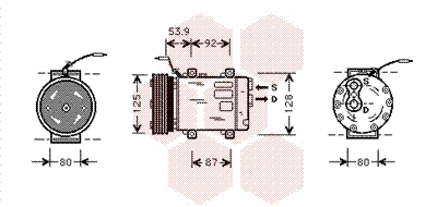Compressor, air conditioning (4300K073)