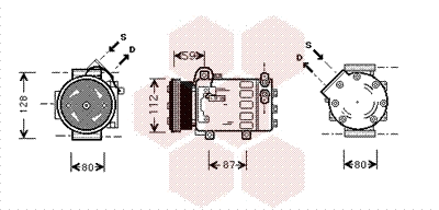 Compressor, air conditioning (4000K333)