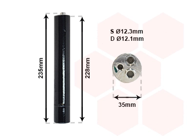 Dryer, air conditioning (5800D297)