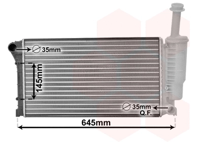 Radiator, engine cooling (17002335)