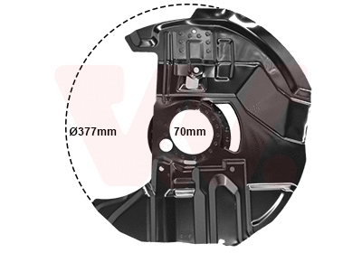 Splash Guard, brake disc (0646375)