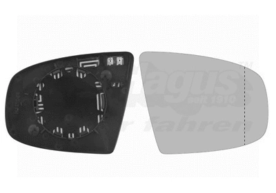 Mirror Glass, exterior mirror (0687838)