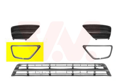 Ventilation Grilles, bumper