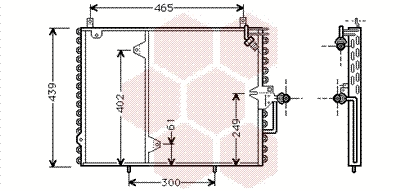 Condenser, air conditioning (30005160)