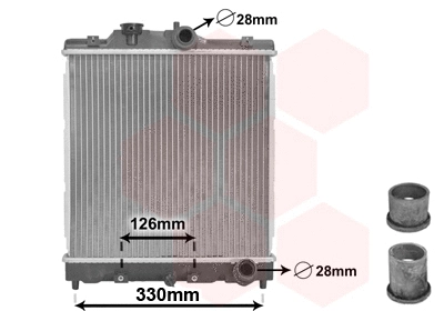 Radiator, engine cooling