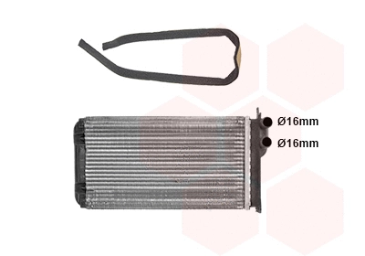 Heat Exchanger, interior heating (49006025)