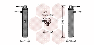 Dryer, air conditioning (7400D050)
