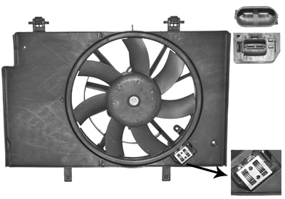 Fan, engine cooling (1807749)