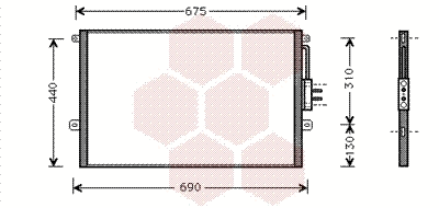 Condenser, air conditioning (21005018)