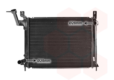 Radiator, engine cooling (13002081)