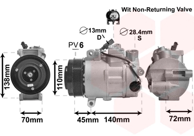 Compressor, air conditioning (3000K568)