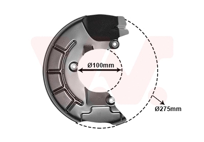 Splash Guard, brake disc (5829372)